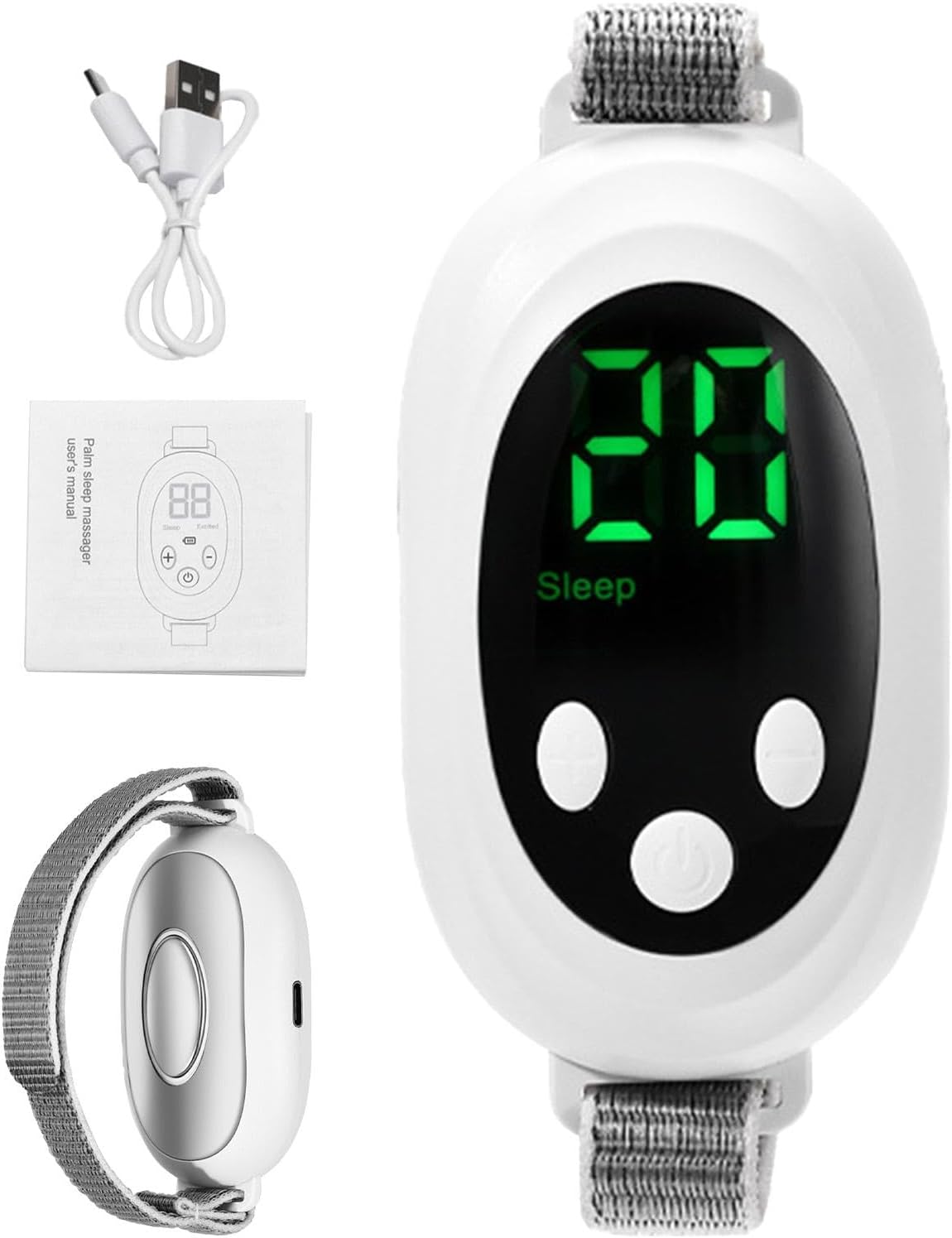 bracelet intelligent d'aide au sommeil à micro courant , neurostimulation aide à calmer l anxiété et le stress
