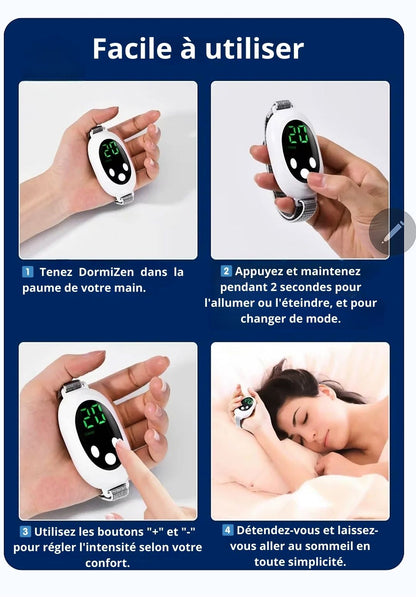 Bracelet d’aide au sommeil – Neurostimulation favorisant relaxation et sommeil